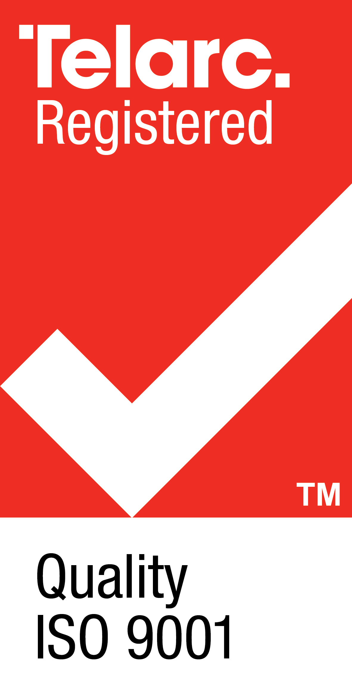 ISO 9001:2015 quality management, Telarc registered