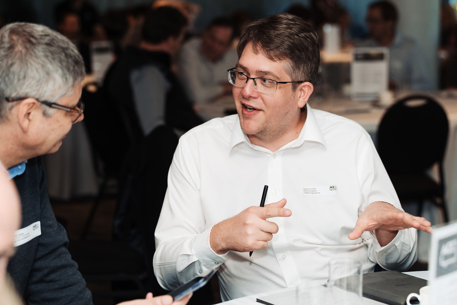 Dobbie engineers at the ACE New Zealand SME Summit, Auckland, April 2026