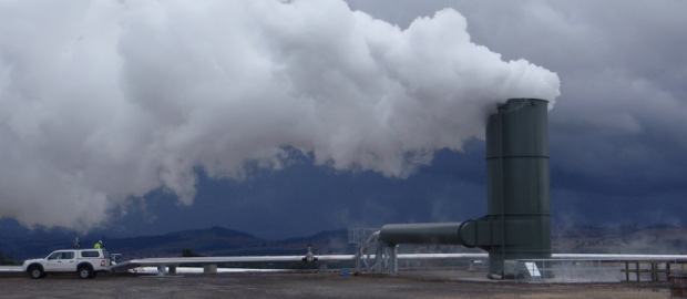 Tauhara direct geothermal heat plant in the central North Island
