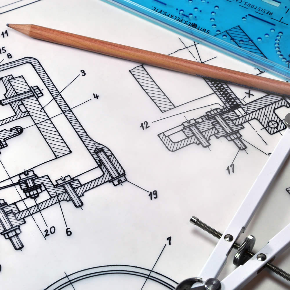 Engineers reviewing plant concept options at an early design stage